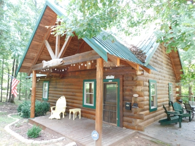 Tn Log Cabin For Sale With Water View, Decks, Porches - image 2