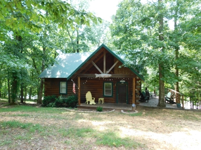 Tn Log Cabin For Sale With Water View, Decks, Porches - image 1
