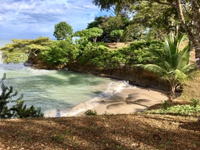 Coastal  Sand Beachfront in Bocas del Toro Panama