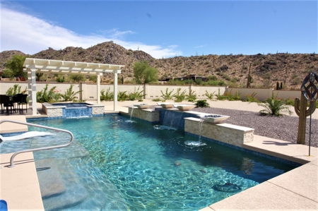 Desert Mountain Luxury Home For Sale Casa Grande AZ pool spa - image 23