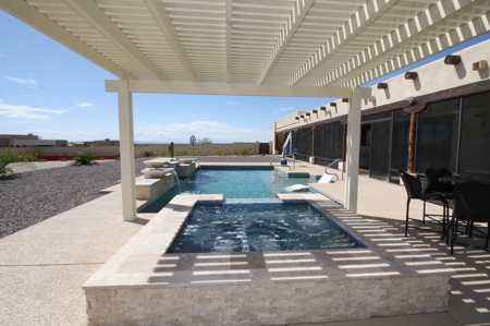 Desert Mountain Luxury Home For Sale Casa Grande AZ pool spa - image 30