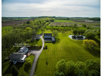 Upstate NY Farm For Sale with Large Home on Cayuga Lake
