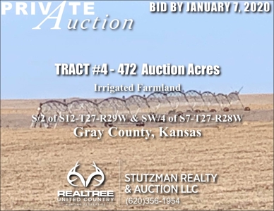 Gray County Ks - Tr #4 - 472 Acres Irrigated Farmland - image 1