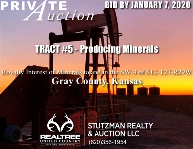 Gray County Ks  Producing Minerals - Tr #5 - image 1