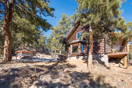 Colorado Log Cabin Borders BLM W/Private Trout Stream Access - image 23