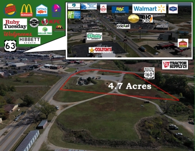 Prime 4.7 Acres Commercial Property West Plains Retail Area - image 4