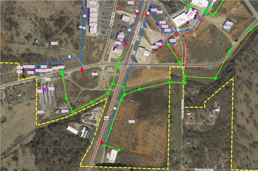utility map