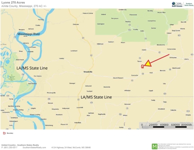 270 Acres Hunting Land for Sale, Lake, Pasture, Amite Co, MS - image 43