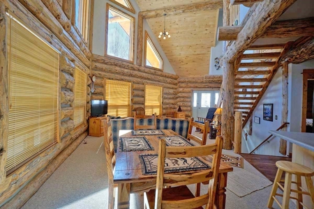 Ridgway Colorado Mountain Log Home for Sale - image 22