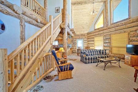 Ridgway Colorado Mountain Log Home for Sale - image 18