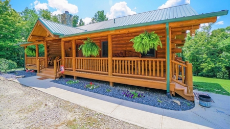 Log Home  with acreage located in Southern Brown County Ohio - image 1