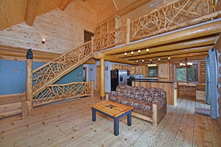 Colorado Mountain Log Home  in  Bailey Colorado - image 17