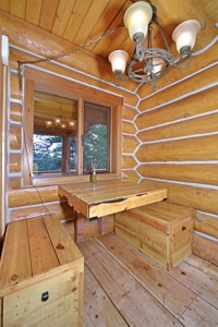 Colorado Mountain Log Home  in  Bailey Colorado - image 37
