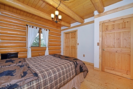 Colorado Mountain Log Home  in  Bailey Colorado - image 25