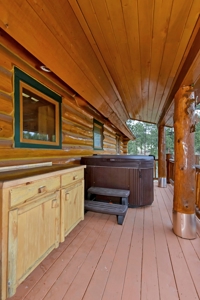 Colorado Mountain Log Home  in  Bailey Colorado - image 40