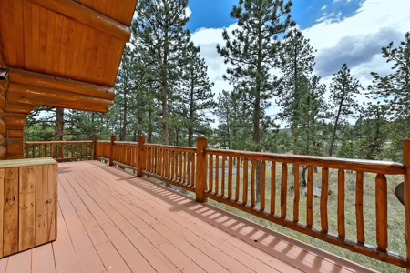 Colorado Mountain Log Home  in  Bailey Colorado - image 11