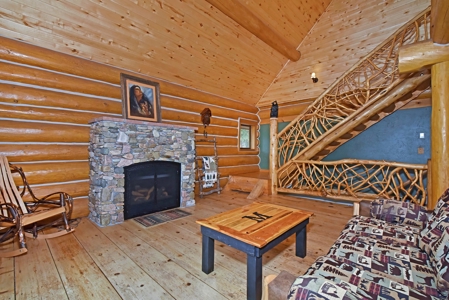 Colorado Mountain Log Home  in  Bailey Colorado - image 19