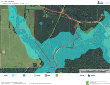 174 Acres Hunting Land on the Homochitto River Copiah Co. - image 41