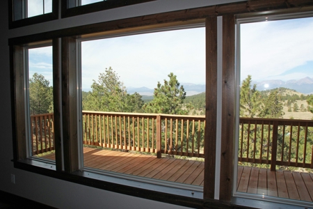 Colorado Mountain Cabin Log-Sided Amish Built - image 23