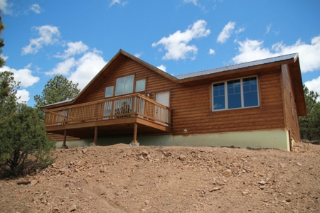 Colorado Mountain Cabin Log-Sided Amish Built - image 8