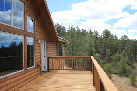 Colorado Mountain Cabin Log-Sided Amish Built - image 6