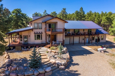 Luxury Mountain Home in Durango, Colorado on 35 acres.