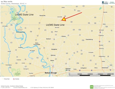 36 Acres, Off-grid Cabin with Lake for Sale Amite County, MS - image 41