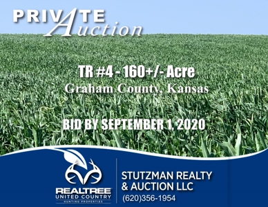 Graham County, Kansas ~ Tr #4 - 160+/- Acres Cropland - image 1