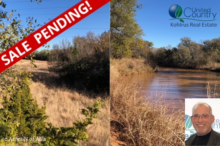 10 Acres ± Enjoy BOTH sides of the Salt Fork River Alva, OK - image 7