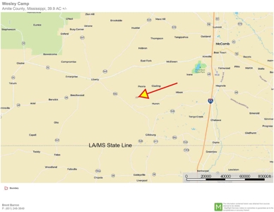 Secluded 39.9 Acres, Off-Grid Camp For Sale in Amite Co, MS - image 17