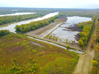 Browning IL Waterfowl Hunting Farm Land For Sale at Auction - image 1