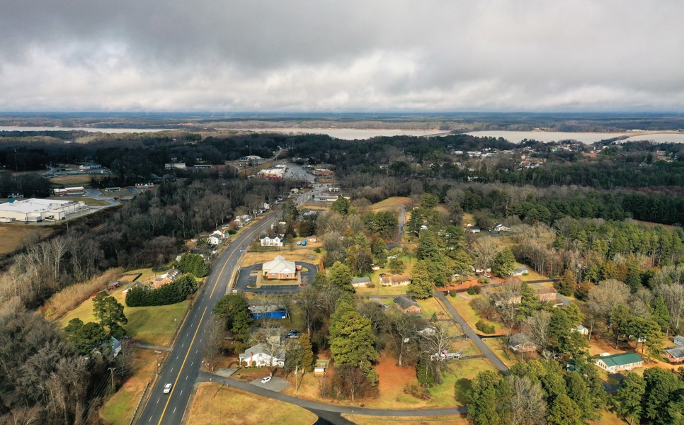 VIEW DUE NORTH