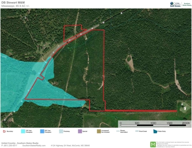 66 Acres Hwy 43 Hunting Land, Home Site for Sale South MS - image 12