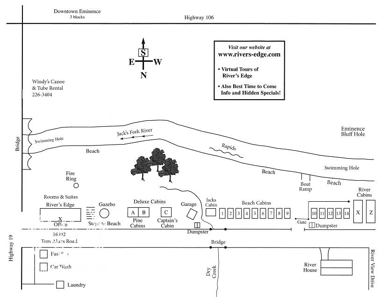 5 acres m/l. Shannon County Missouri RIVERS EDGE RESORT - image 35
