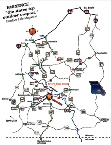 5 acres m/l. Shannon County Missouri RIVERS EDGE RESORT - image 14