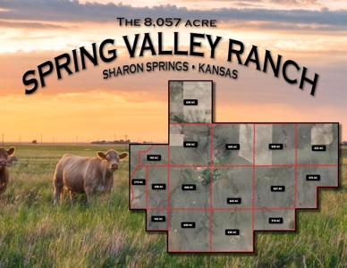 8,057 Acre Kansas Cattle and Farmland Ranch For Sale - image 2