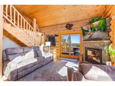 Beautiful Views From This Mountain Log Home - image 3