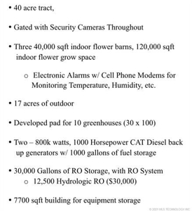 Turn Key Cannabis Grow For Sale on 40 acres - image 32