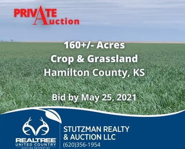 Hamilton County, Ks - Absolute Private Auction 160+/- Acres - image 1