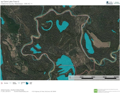 1260 Acres Riverfront Hunting Land for Sale, Port Gibson, MS - image 49