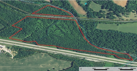 54.607 secluded acres in Adams County Ohio - image 2