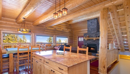 High End Log Home - image 14