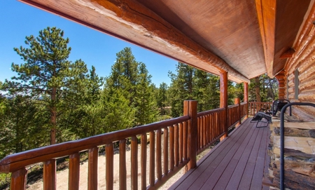 High End Log Home - image 28