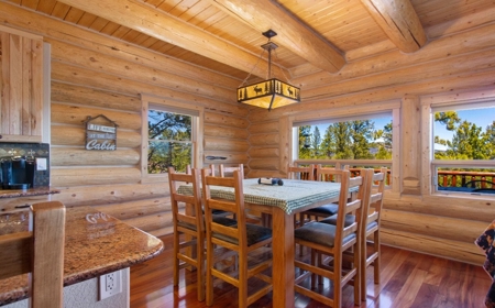 High End Log Home - image 15