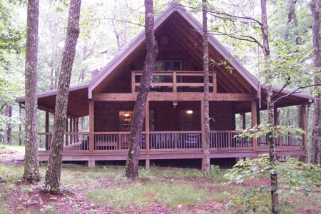 Log home mountain prop for sale Crossville TN Cumberland Co - image 1