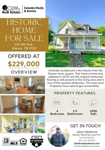 Historic Home in Town for Sale in Dayton, Tennessee - image 43