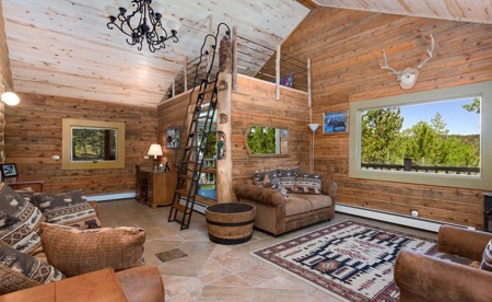 Beautiful Views From This Mountain Log Home - image 9