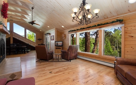 Beautiful Views From This Mountain Log Home - image 22