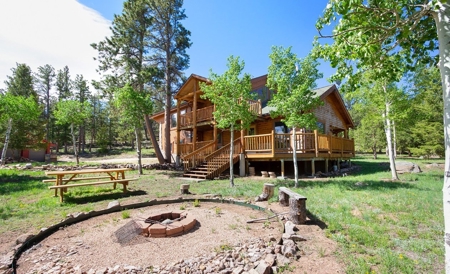Beautiful Views From This Mountain Log Home - image 3