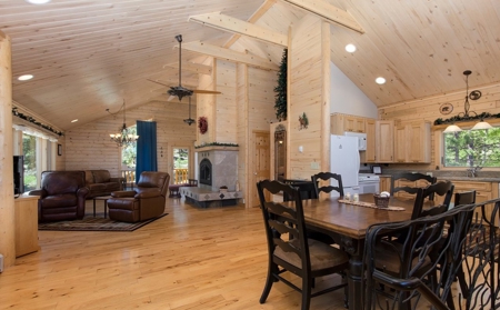 Beautiful Views From This Mountain Log Home - image 10